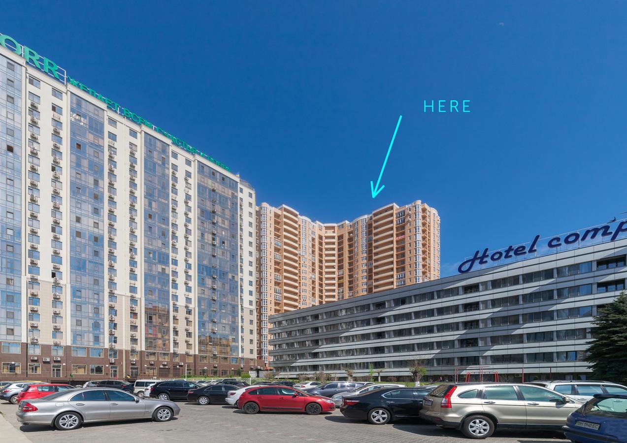 Family Apartments Aquamarine Of Arcadia Одеса Екстериор снимка
